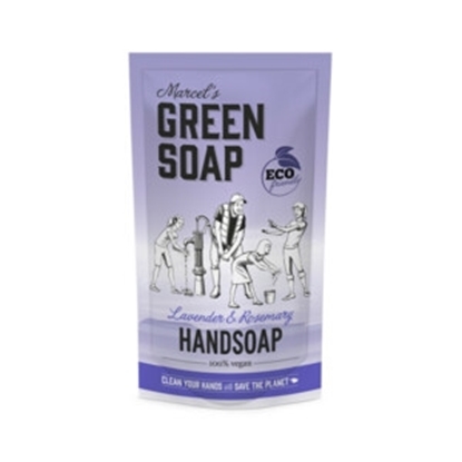 GREEN SOAP HANDZEEP LAVENDEL  ROZEMARIJN NAVULLING 500 ML